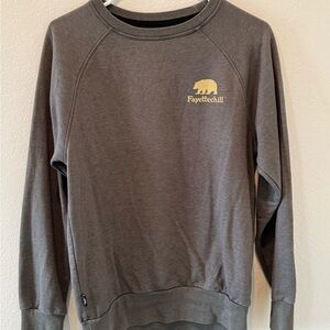 Fayettechill Crewneck Sweatshirt in Charcoal